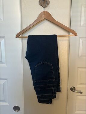 Refuge Women's Dark Blue High Waist Skinny Jeans Size 6